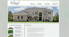 Desktop Screenshot of klatskyhomes.com